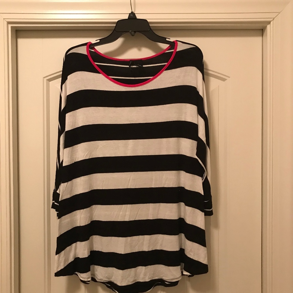 New Directions shirt,  size Large, black and white